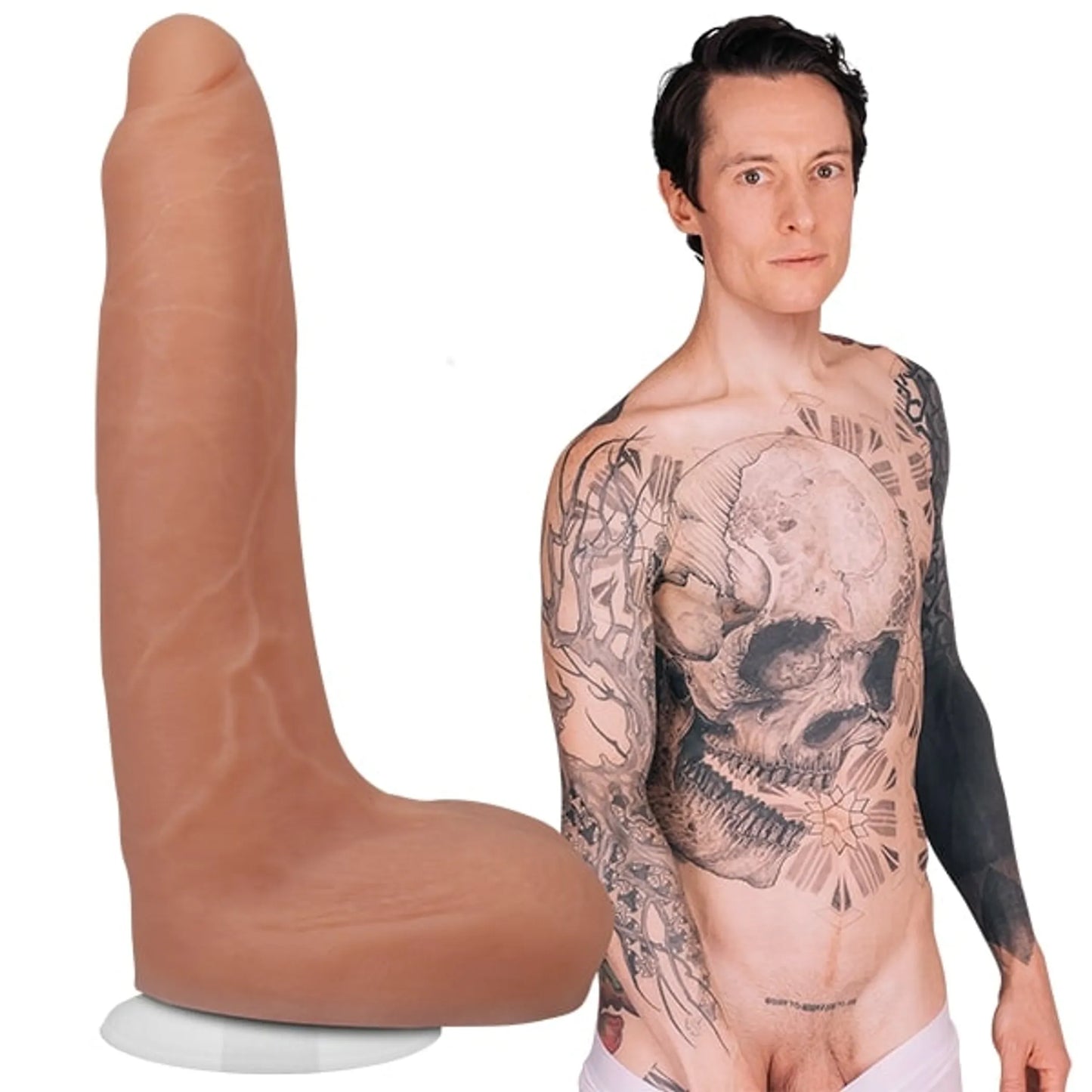 SIGNATURE COCKS OWEN GRAY SILICONE VANILLA