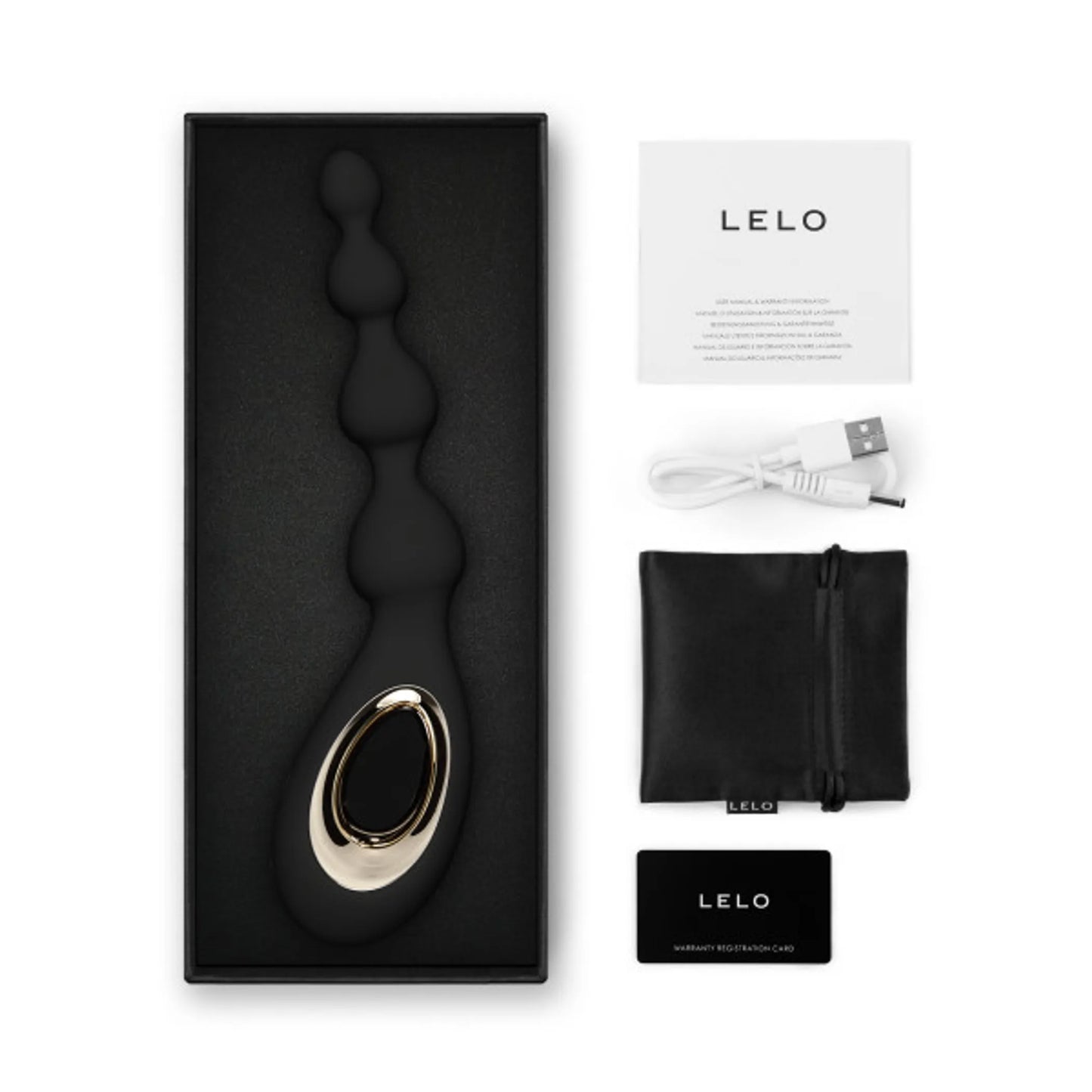 LELO SORAYA BEADS BLACK (NET)