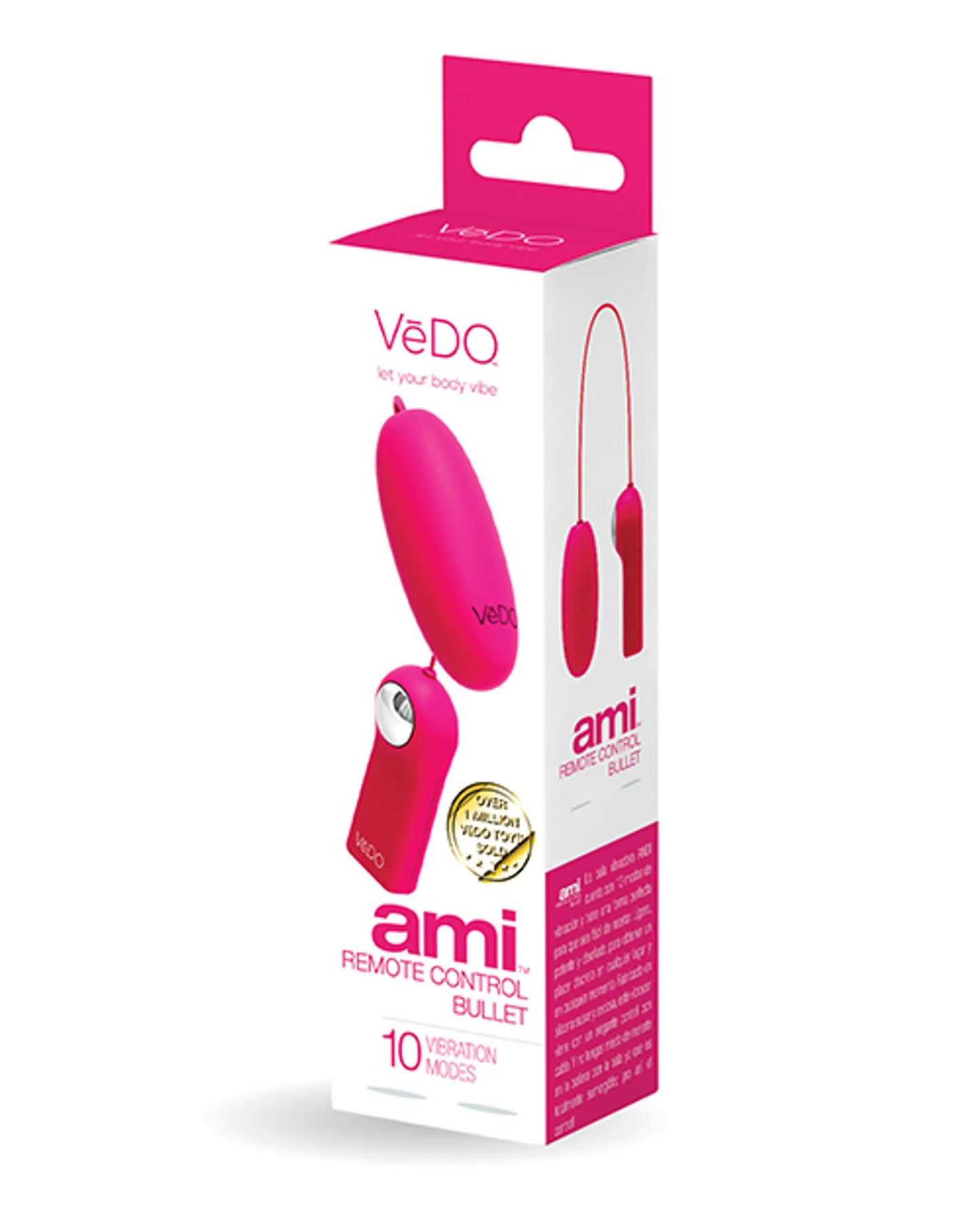 VEDO AMI REMOTE CONTROL BULLET 12 PC DISPLAY